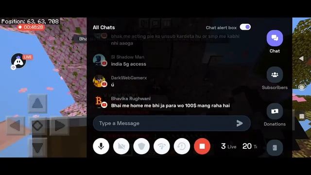 Minecraft Public Lifesteal Server || Java+Pe Server || ROAD TO 2K || BICHHU.YT.