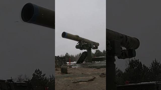 Работает противотанковый ракетный комплекс "Штурм"