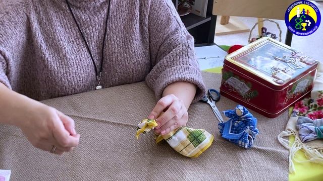 Тряпичная славянская кукла Жанна Владимировна мастер-класс 2
