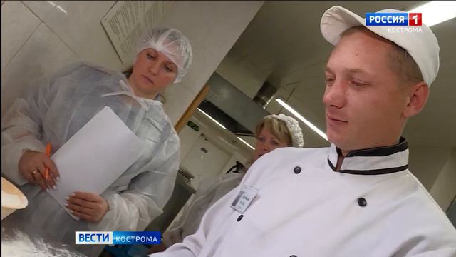 Осужденные в Костромской исправительной колонии №1 показали свои кулинарные способности (720p)