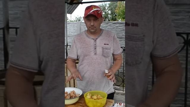 Вкуснейший картофель, не спеши при обжарке добавлять специи! С Димасом???