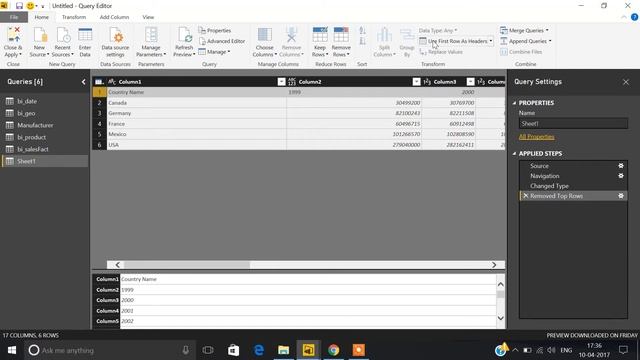 Power BI Excel Pivot to power BI Vertical Table