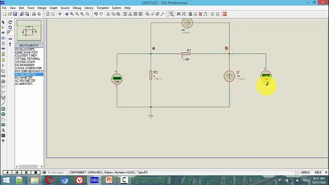 Nodal Analysis Simulation 4 - ប្រើកម្មវិធីសិក្សាតង់ស្យុងក្នុងសៀគ្វីអគ្គិសនី