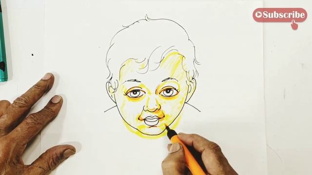 How to draw boy face #shakthitutorial #tutorial #art