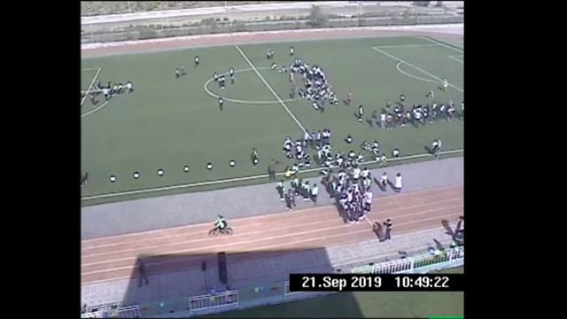 Спортивный праздник "День здоровья" среди учеников, учителей и родителей НИШ ХБН города Караганды.
