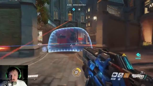 Подвешиваем на крюки (Overwatch)