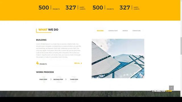 Wicon Constructions and Building WordPress Theme 15 constructor Tsukina