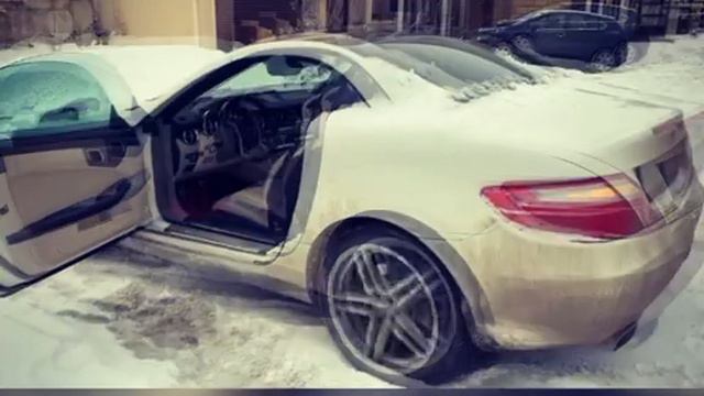 SLK #кабриолетзимой