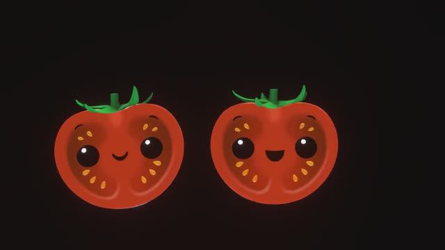 Hey Bear Sensory - Fruit Salad Dance Party - Counting 1 to 10 - Fun animation with music