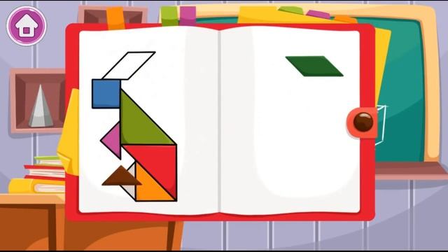 Школа. Обучающая игра для малышей.