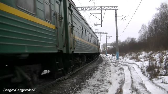Электровоз ЧС7-054 с поездом № 341 Москва - Кишинёв
