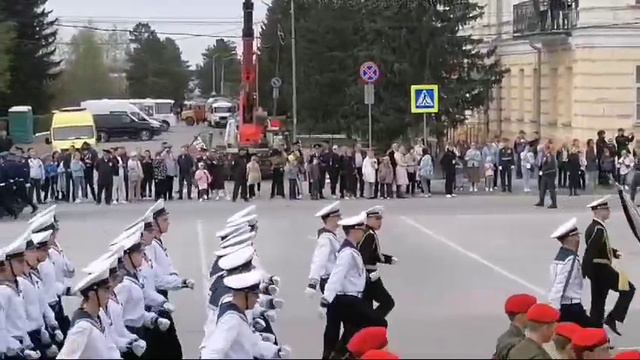 Парад победы в Омске 9 мая 2024 год