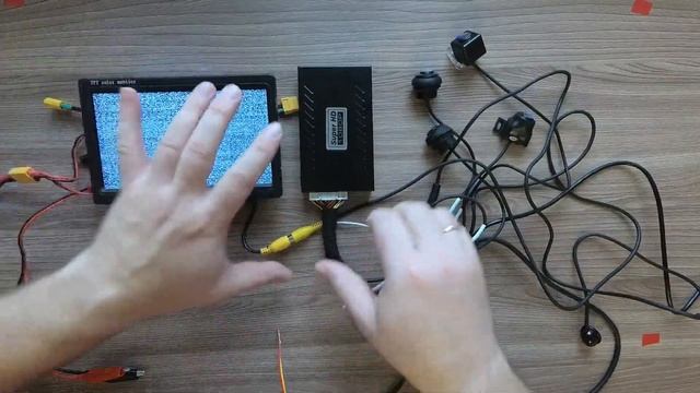 Система кругового обзора 360 around view system. Часть 1. Обзор на столе.