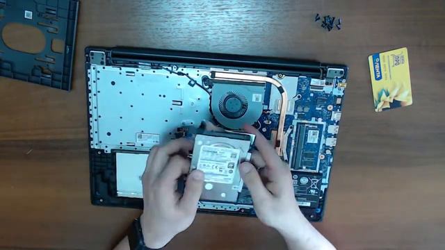 Замена HDD на SSD Lenovo ideapad 330