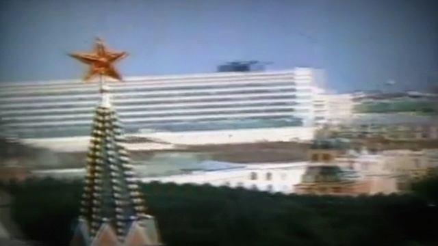 Заставка Московский кремль СССР, скачать для видеомонтажа бесплатно