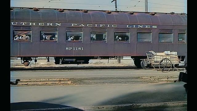 Southern California 1940s in color [60fps,Remastered] added sound!