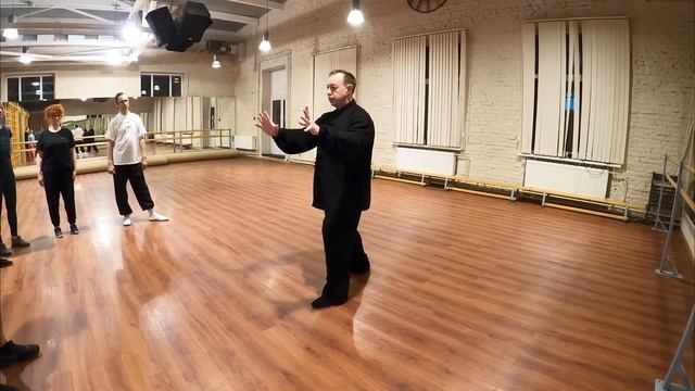 Тайцзицюань. Усилие Аньцзинь.