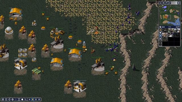 CC OpenRA - Red Alert  Allied - 1 VS 5 No Commentary
