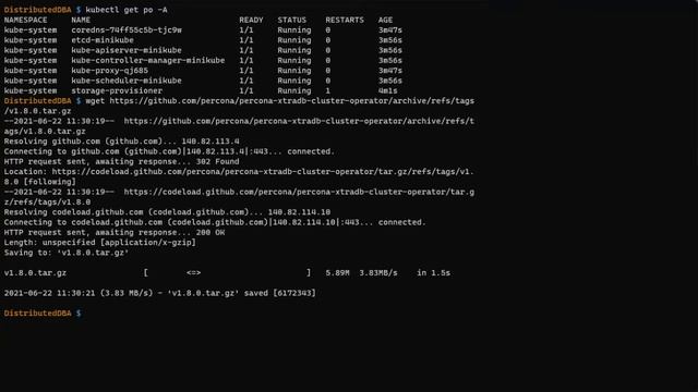 MySQL on Kubernetes with Minikube