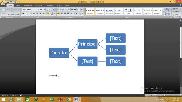 How to insert Chart and smart art in MS Word || Use of Chart and Smart Art in MS Word || By Sahib