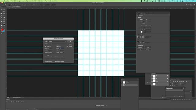 How to create and use a grid in Photoshop