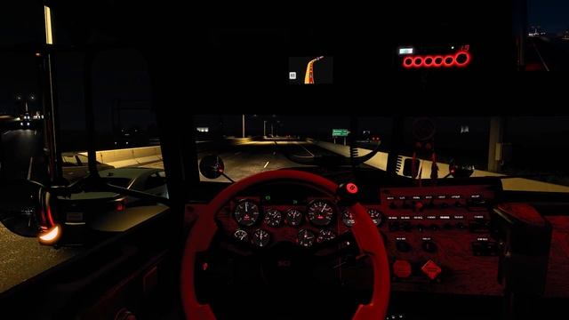 Night ride from Brownsville to McAllen, Texas | transporting Vegetables 67.677 lb
