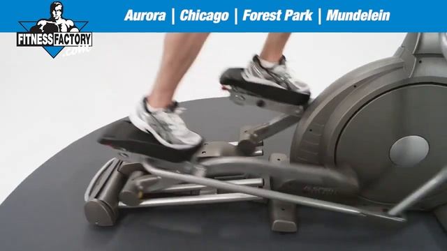 Spirit Fitness XE395 Elliptical at FitnessFactory.com