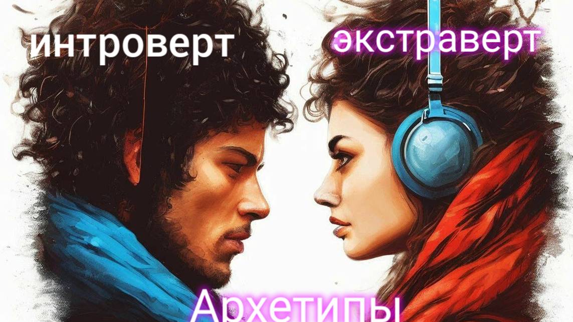 интроверты и экстраверт. Психологические типы Юнг. конфликты и Архетипы