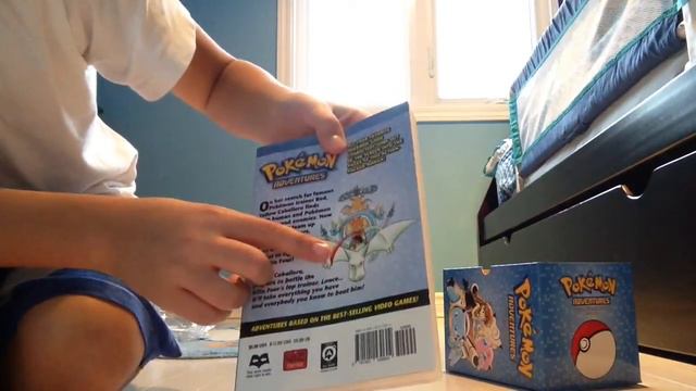 Pokemon adventures,diamond and pearl manga unboxing