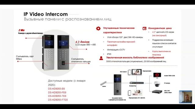 Вебинар “Домофония Hikvision. Типовая настройка" 26.01.2021
