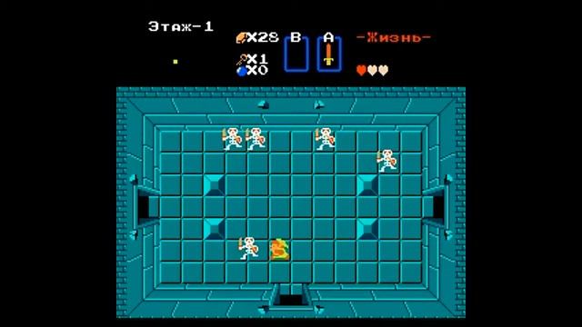 Нубо прохождение старой игры(The Legend Of Zelda), под музыку
