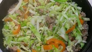 Рецепт как сделать из капусты и фарша вкуснятину. Вкусная тушеная капуста с фаршем вкусно, просто.