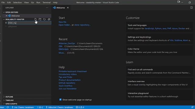 Qlik Enterprise Operations - "How To" setup VS Code and JIRA/Bitbucket sychronisation in 10-minutes