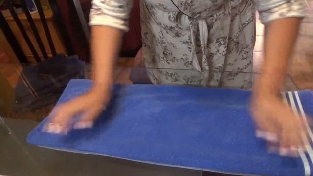 Влог Как испанки складывают белье и одежду