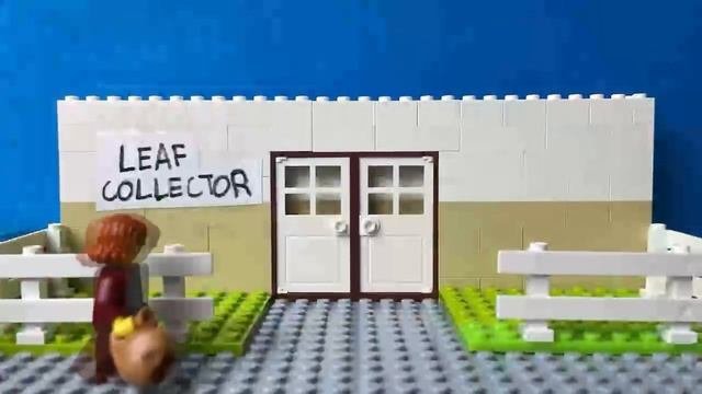 The Leaf Collector  LEGO Stop Motion Clip