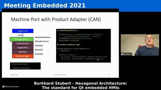 Burkhard Stubert - Hexagonal Architecture: The Standard for Qt Embedded Applications