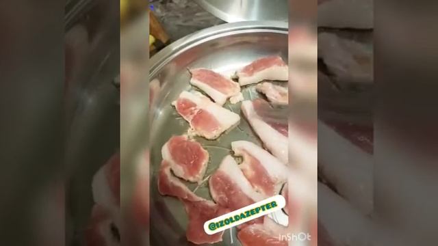 Жарим картошку с мясом в сковороде от Zepter!