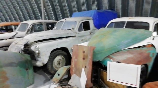 Советский автошик. Ретропарк Галерея времени в Новосибирске. Часть 1.
