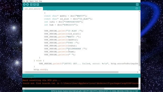 ESP32 Get Data from Webserver using ArduinoJson 6