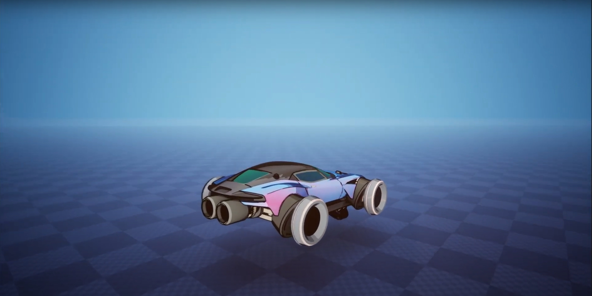 Custom Hover Vehicle UNREAL ENGINE 5.3