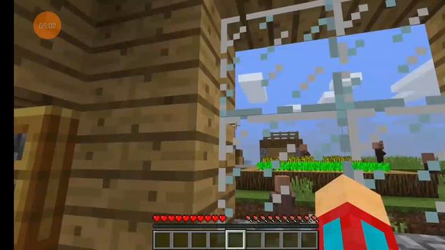 зачем мы так сильно защитили деревню в minecraft