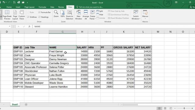 Custom Views In Excel | Basic To Advance Excel In Hindi #17