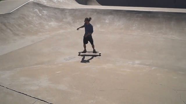 Cement Surfing - Longboarding the Ripon Skatepark