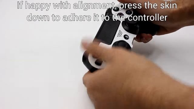 XGear EXO Skin Protective Vinyl Film For Sony DualShock 4 Installation