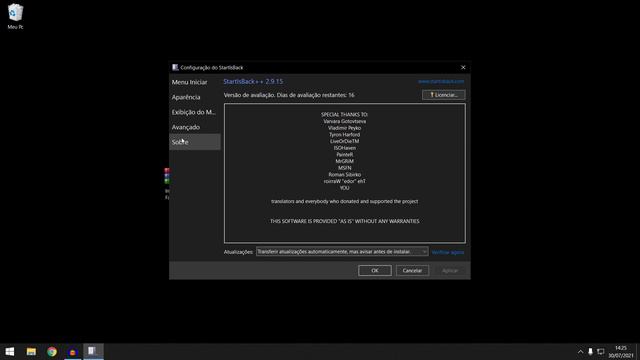 COMO DEIXAR A BARRA DE TAREFAS DO WINDOWS 10 IGUAL A DO WINDOWS 7 | StartIsBack ‹ FortAlef ›
