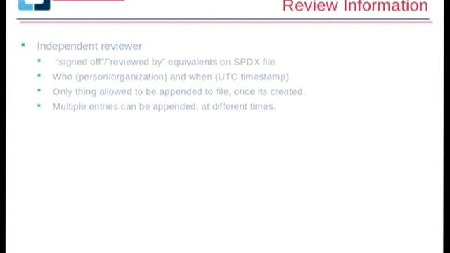 SPDX: evolution of the package facts proposal