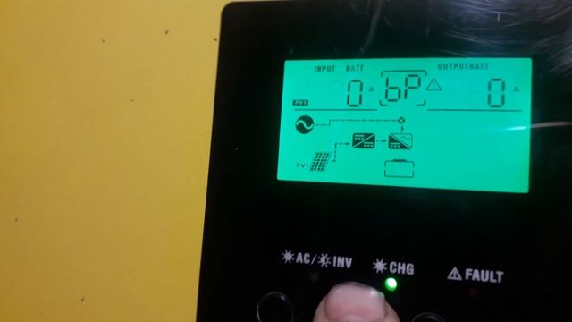 Не работает отдача генерация в сеть гибридный инвертор AXIOMA energy ISGRID-BF 3000