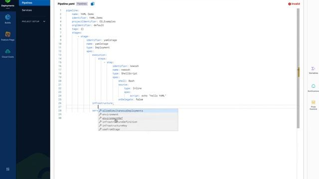 Harness Pipeline YAML Quickstart