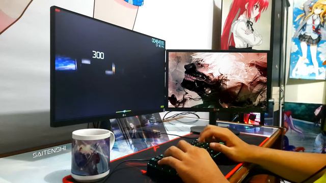 Osu Mania  Tk from Ling Tosite Sigure - Unravel  Tokyo Ghoul Season 1 Opening 1  TV Size Ver.