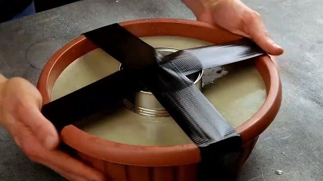 Классный лайфхаки с бетоном #лайфхаки #handcrafte